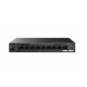 IP-COM Networks G1110PF-8-120W switch No administrado Gigabit Ethernet (10/100/1000) (PoE) Negro